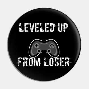 Level Up Gamer Pin