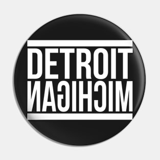 DETROIT MICHIGAN Pin