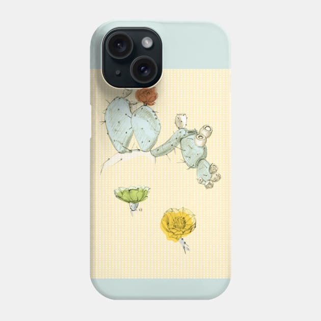 Colorful botanical 2 cactus Phone Case by VeraAlmeida