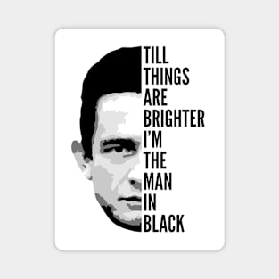 Johnny Cash Quote Magnet