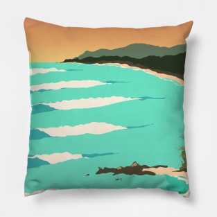 Malpais, Costa Rica at Sunset Pillow