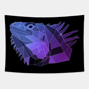 Galaxy Iguana Tapestry