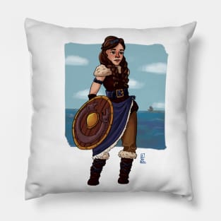 A Viking Friend Pillow