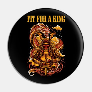FIT FOR A KING MERCH VTG Pin