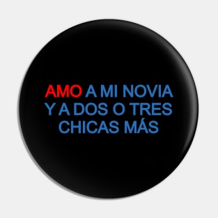 Amo a mi novia Pin