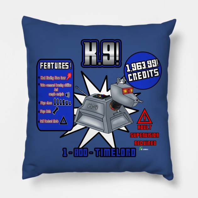 K9 For Sale Pillow by jimmygatti