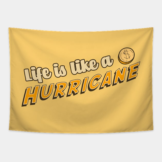 Life is Like A Hurricane Tapestry by TheHookshot