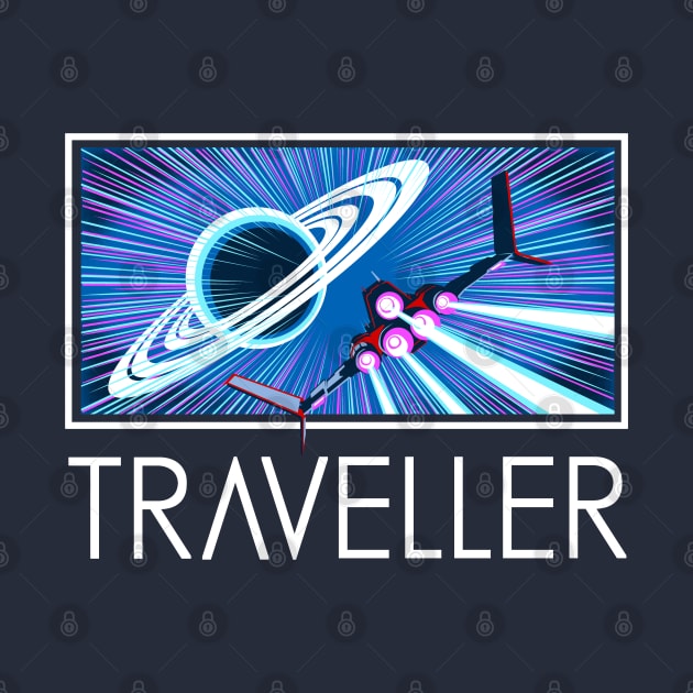 The Traveller by aparttimeturtle