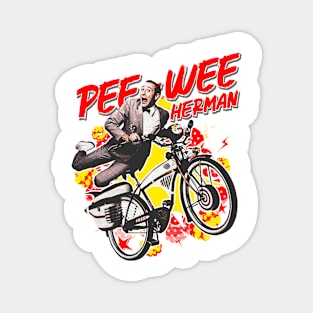 Pee Wee Herman Funny's Magnet