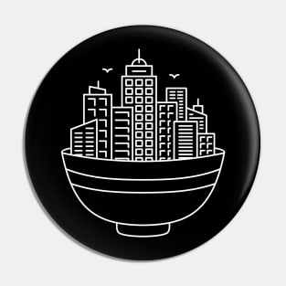 Ramen Bowl and The City Pin