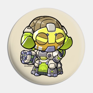 Lil Guardian Robot Pin