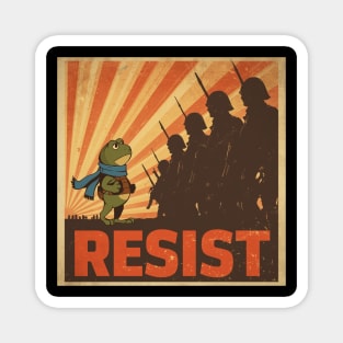 Portland-Frog Magnet