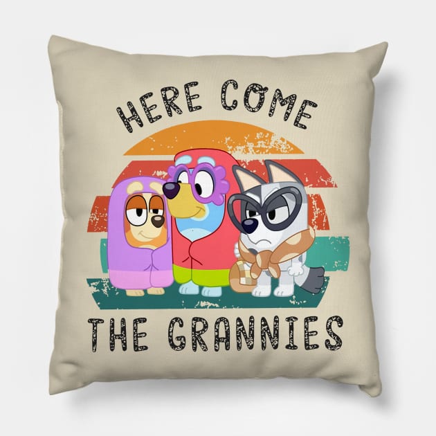 Kids The Grannies Pillow by Radenpatah