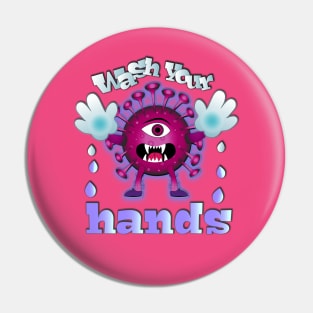 Wash Your Hands! Pin