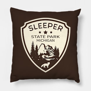 Sleeper State Park Michigan Pillow