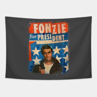 Fonzie for President Tapestry