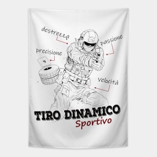 Tiro Dinamico Sportivo Maglietta Abbigliamento Tapestry