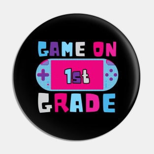 Game On 1st Grade Pin