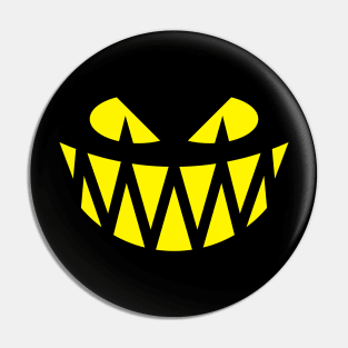 Halloween Fright (Jack O’Lantern / Smile / Teeth / Yellow) Pin