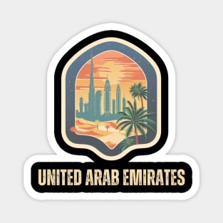 United Arab Emirates Magnet