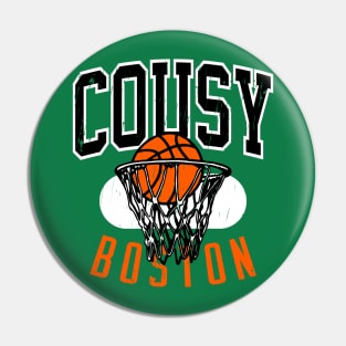 Vintage Boston 80's Basketball Shirt Pin