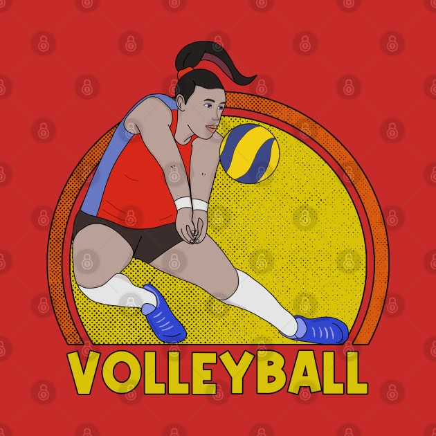 Volleyball Player by DiegoCarvalho