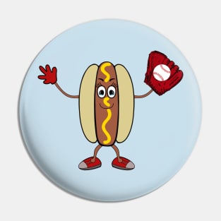 PLAY Ball Hot Dog Pin