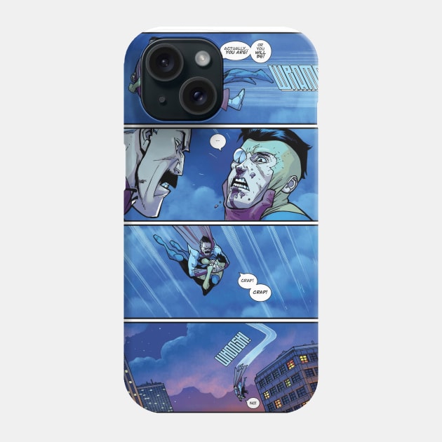 omni man vs invincible Phone Case by super villain