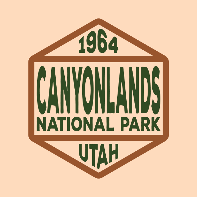 Canyonlands National Park badge by nylebuss