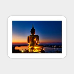 Big Buddha in Pakse in Laos Magnet