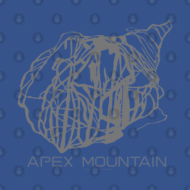 Discover Apex Mountain 3D - Apex Mountain - T-Shirt