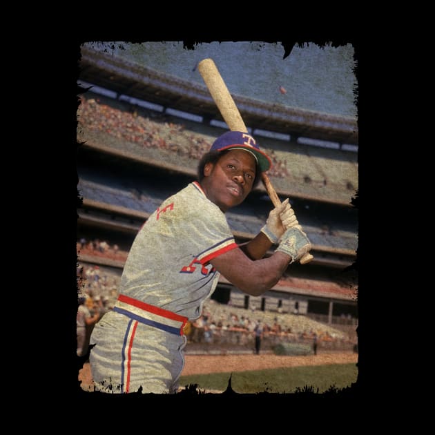 Lenny Randle in Texas Rangers by anjaytenan