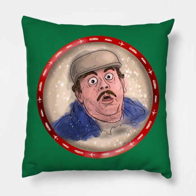 Del Griffith - Planes, Trains & Automobiles Pillow by Chadwhynot37