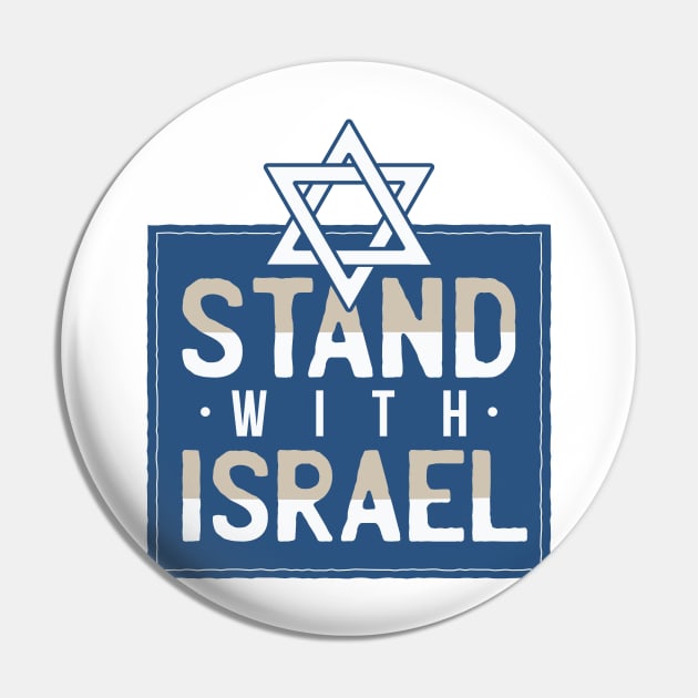 STAND WITH ISRAEL Pin by madeinchorley