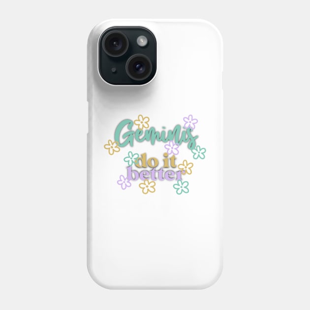 Gemini Phone Case by nicolecella98