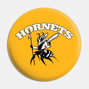 Hornets Mascot Pin