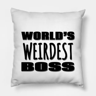 World's Weirdest Boss Pillow