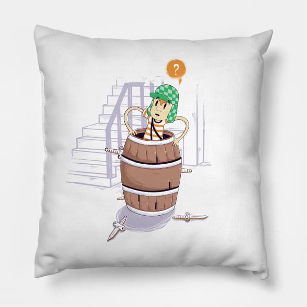 toy chaves Pillow by Eoli Studio