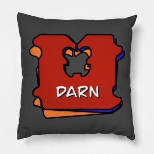 DARN Milk Tag Pillow