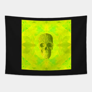 Skull Candy -  Vibrant Yellow Tapestry