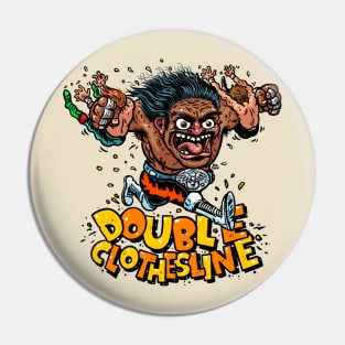 Double Clothesline (color) Pin