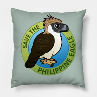 Save the Philippine Eagle Pillow