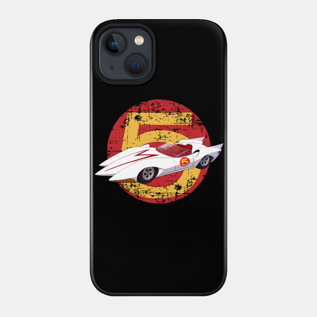 Mach 5 - Distressed - Speed Racer - Phone Case