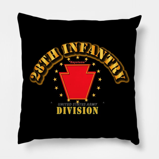 28th Infantry Division - Keystone Pillow by twix123844