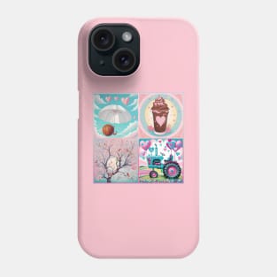 A Breeze of Choco Cherry Tractor Phone Case