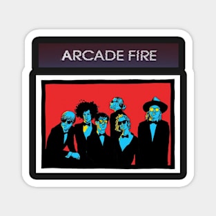 Arcade Fire 2017 Toon Magnet