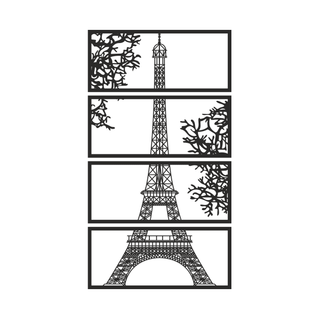 Eiffel tower by KHJ