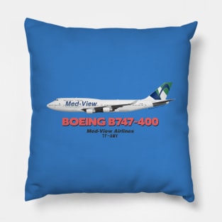 Boeing B747-400 - Med-View Airlines Pillow