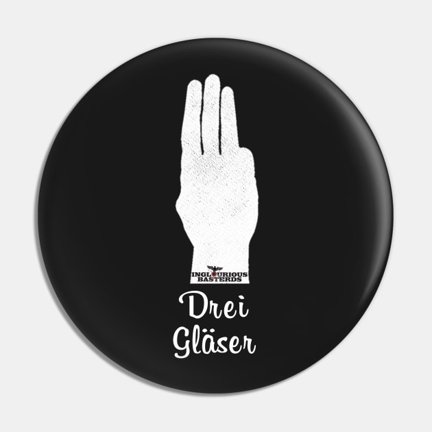 Inglourious Basterds "Drei Gläser Pin by QuassarStore