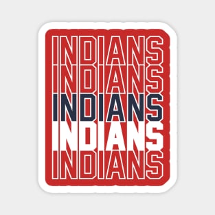 INDIANS Magnet